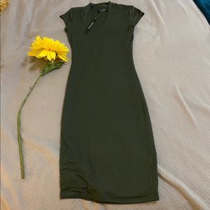 🕶3 for $15🕶 Army Green Slim Fitting Dress
